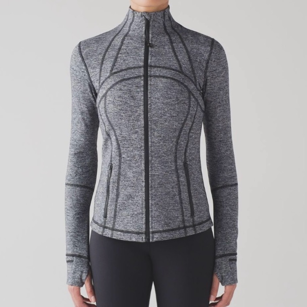 lululemon Define Jacket *luon in Heathered Black